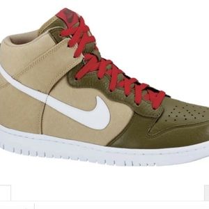 Nike Dunk High Jersey Gold/White Iguana Men’s 10